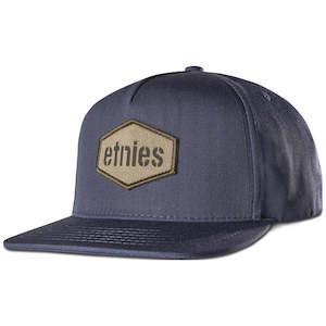 ETNIES MILLWOOD SNAPBACK HAT [NAVY]
