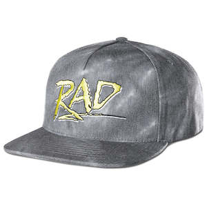 Headwear: ETNIES RAD WASH SNAPBACK [BLACK]