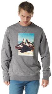 ETNIES EXPOSURE CREW [GREY/HEATHER]