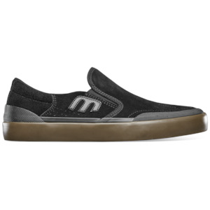 S3 Size 7: ETNIES MARANA SLIP XLT [BLACK/GUM]