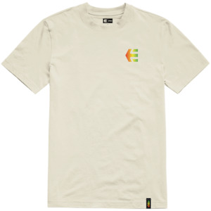 50 100: ETNIES GRIZZLY ARROW TEE [NATURAL]