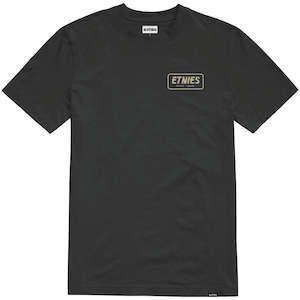 ETNIES NEW QUALITY TEE [BLACK]