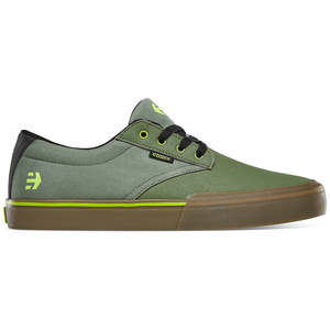 Bike: ETNIES JAMESON VULC BMX MTB FLAT SHOES [GREEN/GUM]