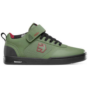 ETNIES CULVERT MID FLAT MTB SHOES [GREEN/BLACK] 8