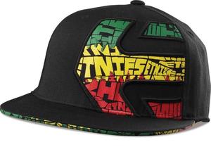 ETNIES CHEVY-210 FLEX FIT HAT [BLACK/GREEN/GOLD]  S/M