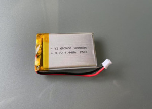 1200 mAh 3.7V 603450 Li-polymer Rechargeable Battery For GPS Wireless Mouse PSP