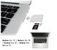 Laptop Mini Micro SD TF Memory to Short SDHC SD Adapter for MacBook Air Pro