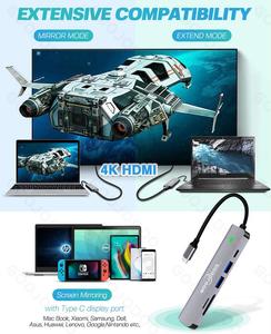 Mobile Other Accessories: Switch Dock C HUB 6 in 1 USB C to 3.0 HDMI Dock for MacBook Pro Switch USB-C Type C 3.0