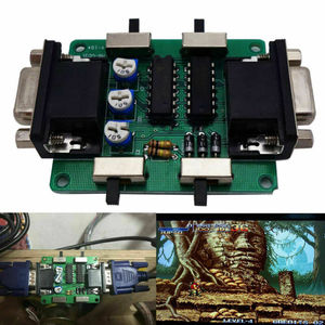 Retro Game Arcade Machine Screen Scanline Video Generator Board VGA Connection