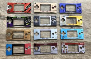 Game Boy Micro GBM Self Desgined face plates