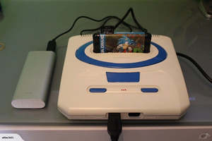 Other Retro: ==Boost with PC / Power Bank!== 9V USB cable for Sega Mega Drive2 MD Nomad