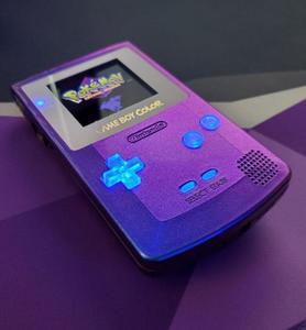 2024 New Game Boy Color LED V2 Mod Kit Inc Clear Conductive Pad Clear Buttons