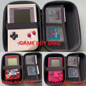 EVA Hard Carry Case Pouch for GAME BOY ADVANCE DMG Pocket Game Boy Color More