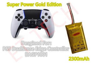 Super Power Gold 3.7V 2300mAh Battery for PS5 DualSense Edge Controller BAGP1001