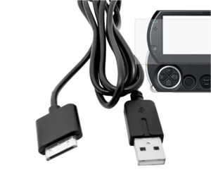 Playstation Cosnole Accessories: USB Data Charge Cable For PSP GO Charger Cable Data Transfer Charging Cord Line