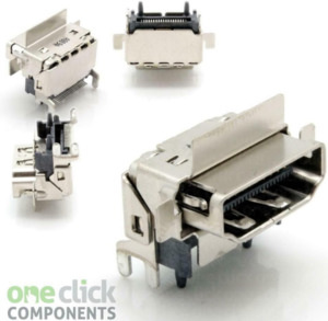 Xbox One S Slim OEM HDMI 2.1 Display Port Socket Jack Connector Replacement Part