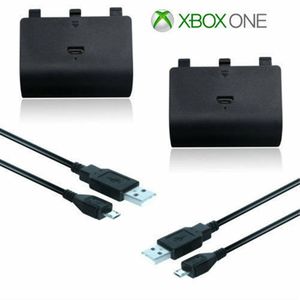 Microsoft Cosnole Accessories: 1200mAh Rechargeable Battery Pack for Xbox One /S Wireless Controller+ USB Cable
