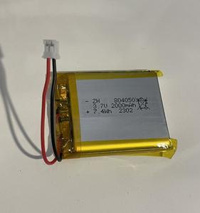 Battery Product: 804050 3.7v 2000mah Lipo Battery Replacement Li-po Polymer Rechargeable Battery