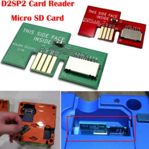 Professional Micro SD Card Reader for NGC GAMECUBE Game Cube Serial Port 2 SD2SP2 SDLoad SDL