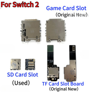 Ns2 Nintendo Switch 2 Parts Accessories: Switch 2 NS2 Console Game Card Slot for Switch2 SD/TF Card Slot PCB Reader Board Socket Memory Micro SD Card Slot Repair
