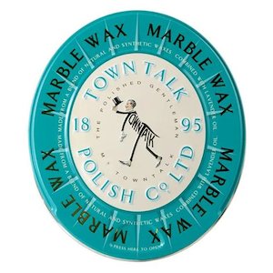 Town Talk Hard Wax Marble Teal Tin