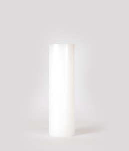 Closing Down Sale: National Candle Pillar 75x250mm White