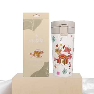 Eugaia Insulated Coffee Cup | Peaceful Daze  | 380 ml