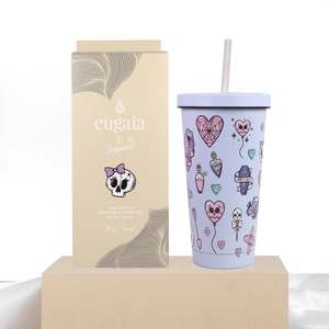 Eugaia Luxe Metal Reusable Tumbler | Boy's tears | 500 ml | Shaaanxo x Eugaia