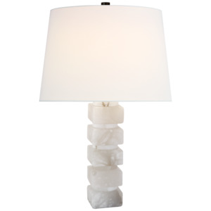 Vendor Chapman Myers: Square Chunky Stacked Table Lamp