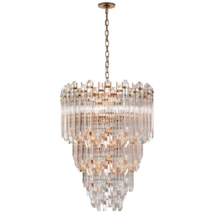 Vendor Suzanne Kasler: Adele Three-Tier Waterfall Chandelier