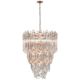 Adele Three-Tier Waterfall Chandelier