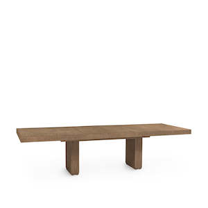 Dining Entry Tables: Broderick Dining Table, Sand