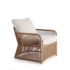 Calixto Armchair - Wild Honey / Nigerian Twist Hyacint / Panama Blanco
