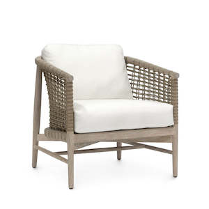 Occasional Chairs: Melrose Lounge Chair - Sailcloth Salt 64
