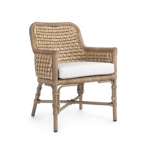 Dining Chairs: Capitola Outdoor Arm Chair