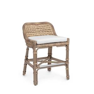 Bar Counter Stools: Capitola Outdoor 24" Counter Stool
