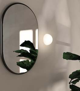 Orb Dome Mirror Wall Light