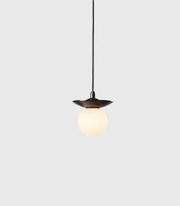 Pendant Lighting: Orbit Brass Pendant Light