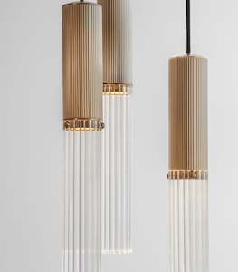 Pendant Lighting: Flume 50 Pendant 3lt Drop