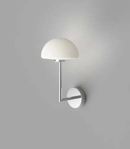Wall: Orb Dome Long Arm Wall Light