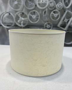 In Stock: Arctic Parchment Drum Shade