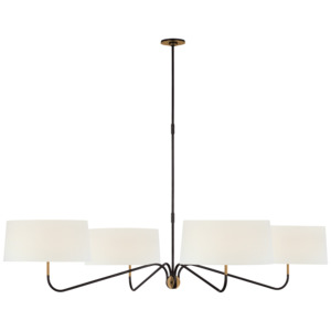 Chandeliers: Canto Grande Four Arm Chandelier