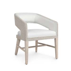 Occasional Chairs: Hadley Arm Chair White