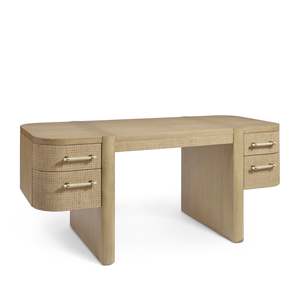 Zoey Natural Oak Desk