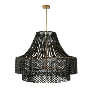 Hannie Large Chandelier - Gray Wash