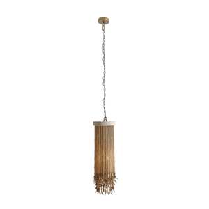 Pendant Lighting: Baja Pendant - Natural Coconut Shell