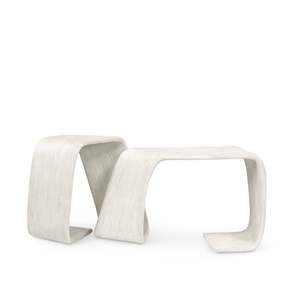 Consoles: Allegro Rattan Console Table White