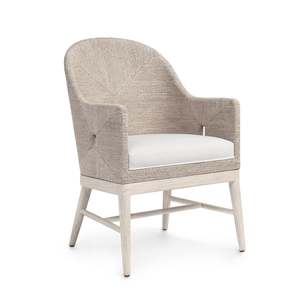 Dining Chairs: Mesa Arm Chair Whitewash