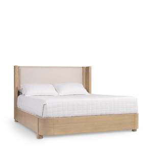 Zoey Natural Oak Bed King