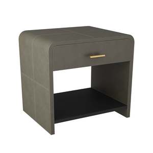 Bedsides: Buchanan Side Table - Graphite